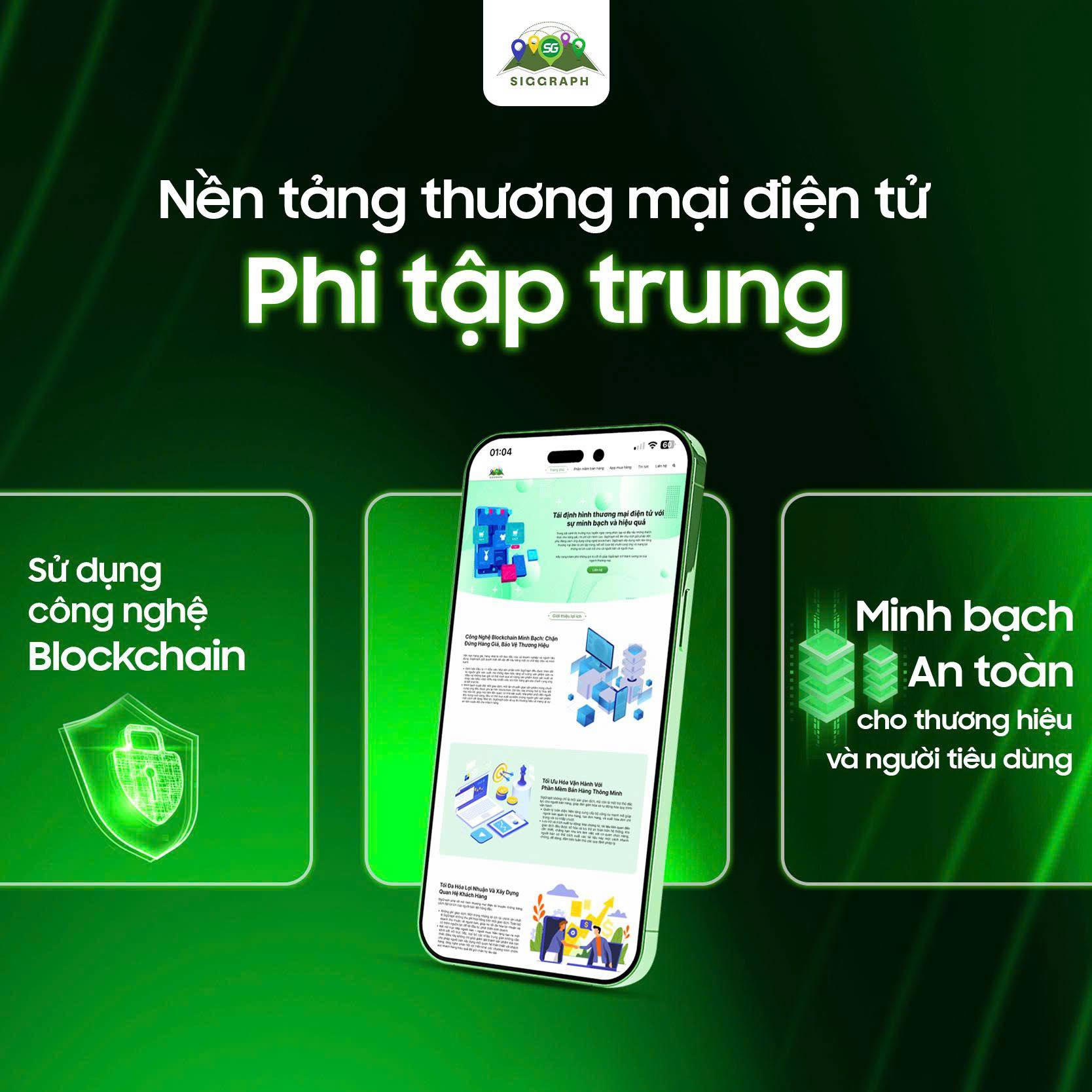 Nền tảng thương mại nổi bật - SigGraph.